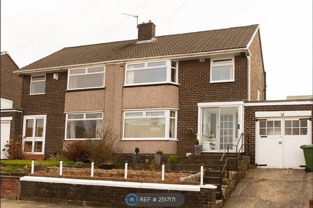 Thumbnail Semi-detached house to rent in Thornton Crescent, Blaydon-On-Tyne