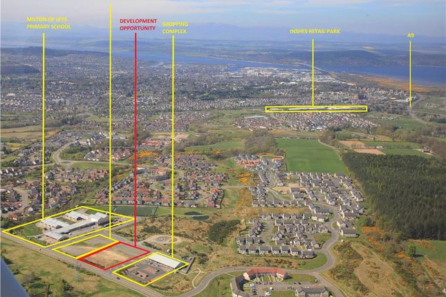 Thumbnail Land for sale in Development Site, Inshes Road, Milton Of Leys, Inverness