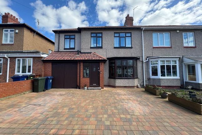 Thumbnail Semi-detached house for sale in Eastlands, High Heaton, Newcastle Upon Tyne