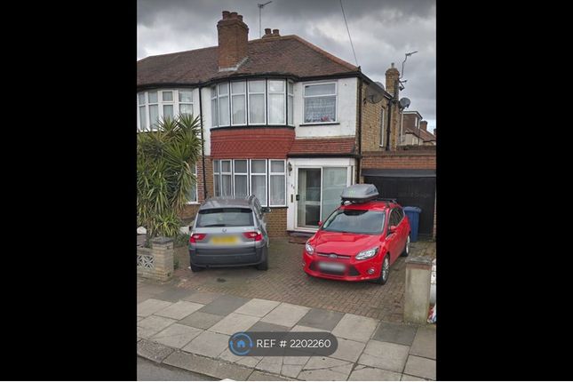 Thumbnail Semi-detached house to rent in Conway Crescent, Perivale, Greenford