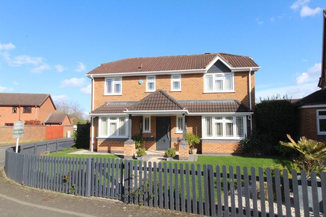 Thumbnail Detached house for sale in Reeves Close, Whetstone, Leicester