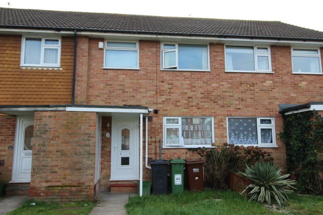 Thumbnail Terraced house to rent in Attfield Walk, Eastbourne