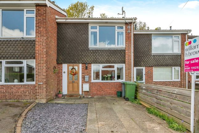 Terraced house for sale in Sapwell Close, Aylsham, Norwich