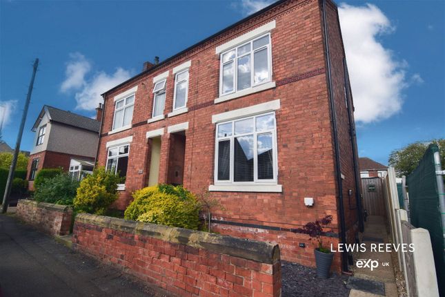 Thumbnail Semi-detached house for sale in Victoria Road, Pinxton, Nottingham