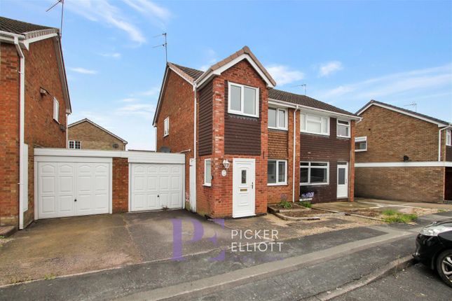 Thumbnail Semi-detached house for sale in Coppice Close, Hinckley