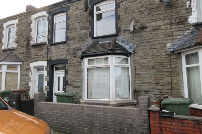 Thumbnail Terraced house for sale in East View, Bargoed