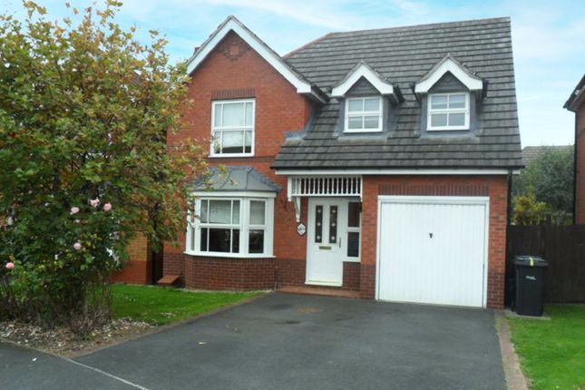 Thumbnail Detached house to rent in Hallam Drive, Berwick Grange, Shrewsbury, Shropshire
