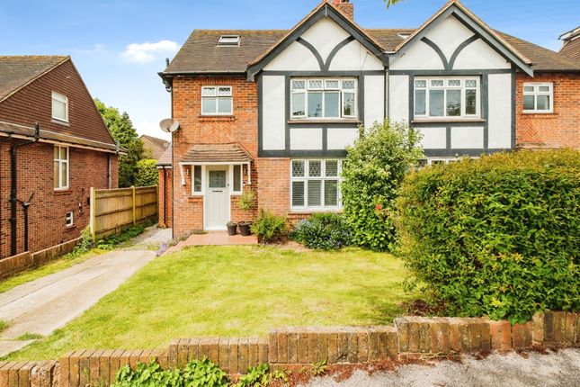 Thumbnail Semi-detached house for sale in Queen Victoria Avenue, Hove