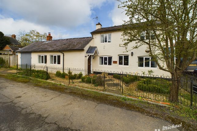 Semi-detached house for sale in Maytree Cottage, School Lane, Stewkley, Leighton Buzzard