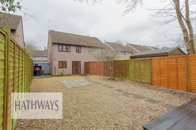 Semi-detached house for sale in Forge Close, Caerleon