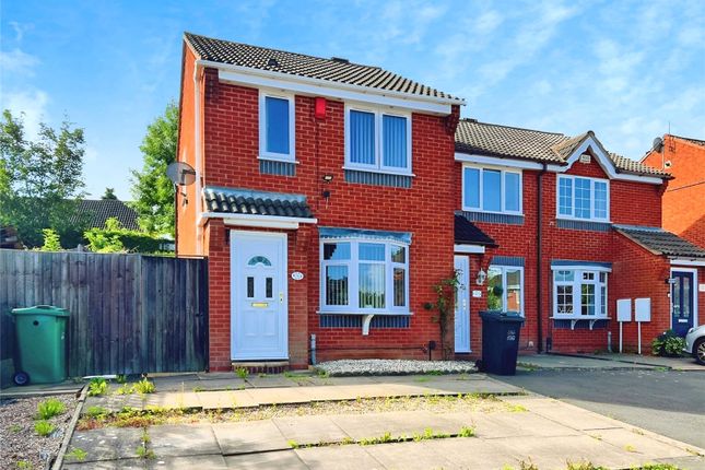Thumbnail End terrace house to rent in Denbigh Close, Dudley, West Midlands