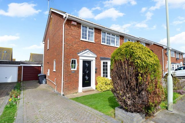Semi-detached house for sale in Caroline Close, Seasalter, Whitstable