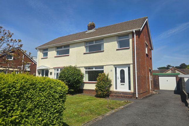 Thumbnail Semi-detached house for sale in Enfield Close, Cwmrhydyceirw, Swansea