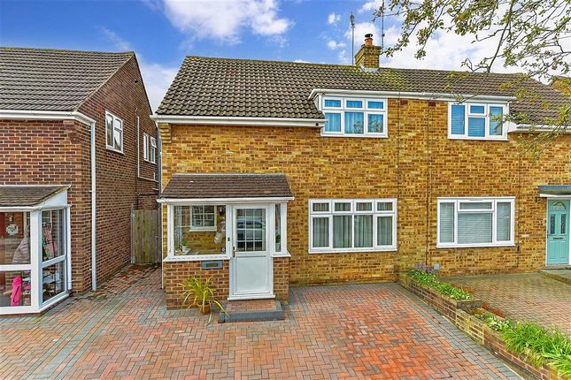 Thumbnail Semi-detached house for sale in Bettescombe Road, Rainham, Gillingham, Kent