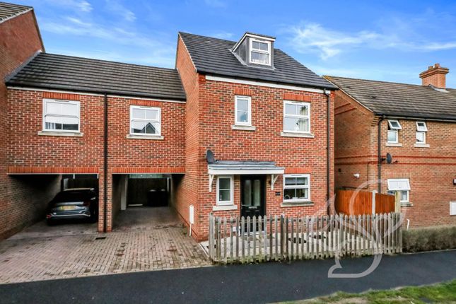 Link-detached house for sale in Osprey Close, Stanway, Colchester