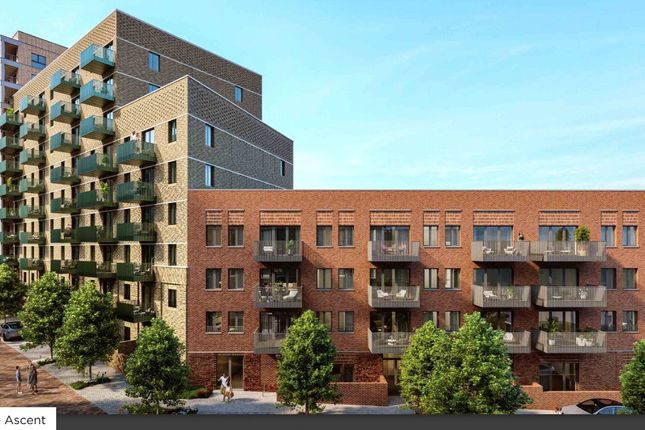 1-bed flat on Plot 3D.00.01 The Ascent,, One Clapham, London, £550,000