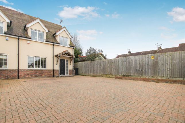 Semi-detached house for sale in Outings Lane, Doddinghurst, Brentwood