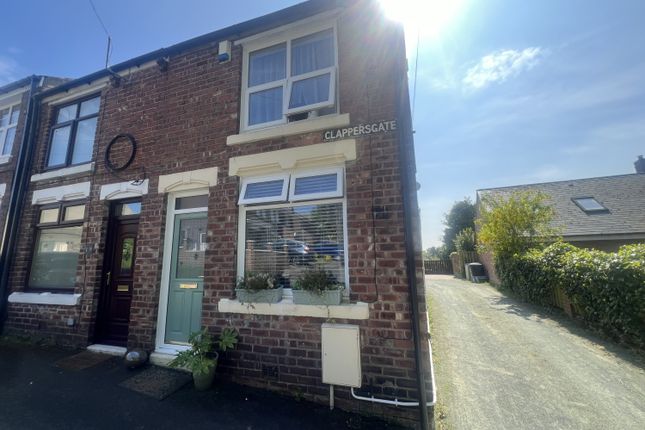 End terrace house for sale in Clappers Gate, Peterlee, County Durham