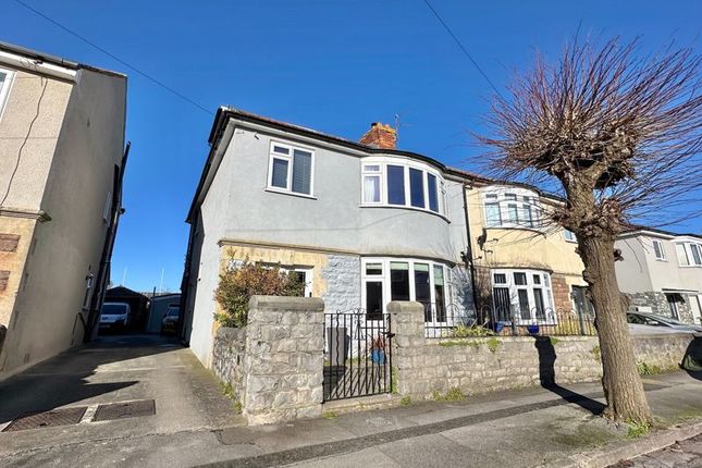 Semi-detached house for sale in Addicott Road, Weston-Super-Mare