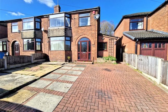 Thumbnail Semi-detached house for sale in Hurstfield Road, Worsley, Manchester, Greater Manchester