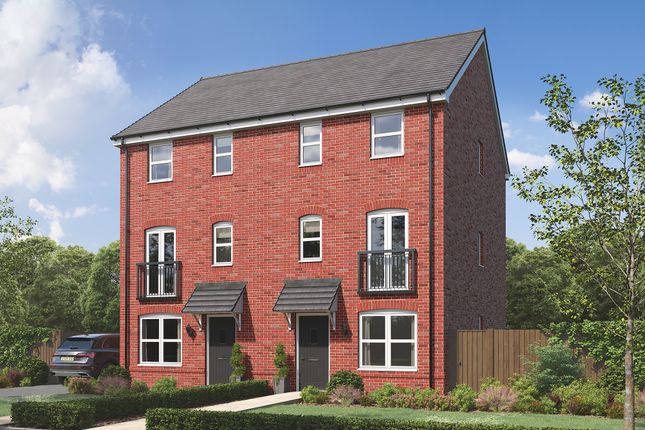 Thumbnail Semi-detached house for sale in "The Ashdown" at Norton Hall Lane, Norton Canes, Cannock