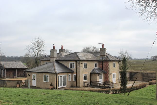 Thumbnail Farmhouse to rent in Chevington, Bury St. Edmunds