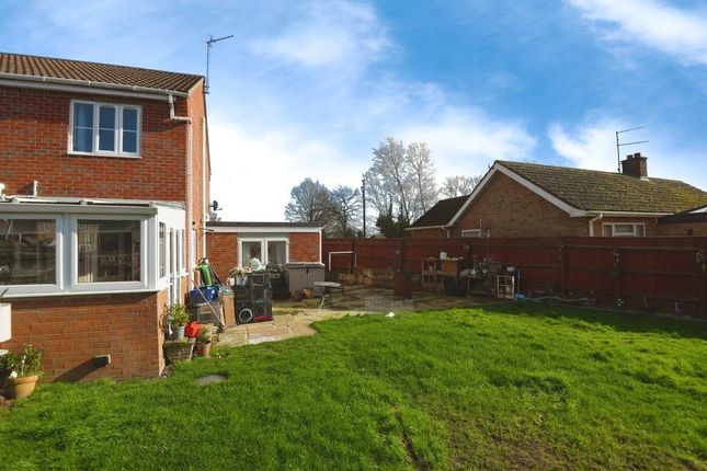 Semi-detached house for sale in Isle Road, Outwell, Wisbech, Cambs