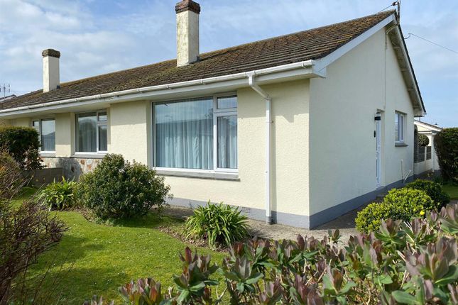 Semi-detached bungalow for sale in Carneton Close, Crantock, Newquay