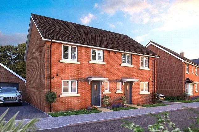 Thumbnail Semi-detached house for sale in Orchard Grove, Comeytrowe, Taunton, Somerset