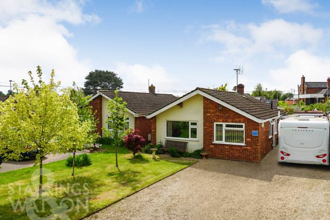 Thumbnail Detached bungalow for sale in Station Road, Lingwood, Norwich