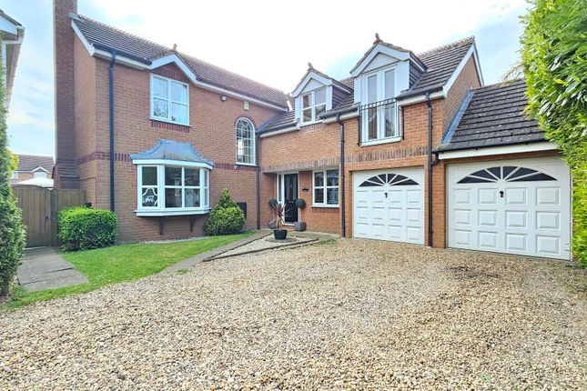 Thumbnail Detached house for sale in Stokes Drive, Sleaford