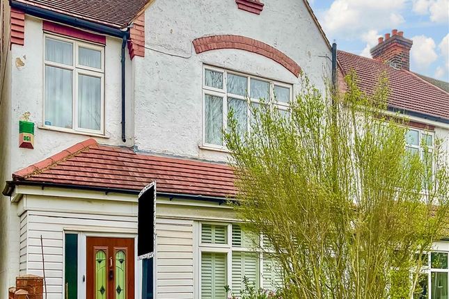 Thumbnail End terrace house for sale in High Road, London