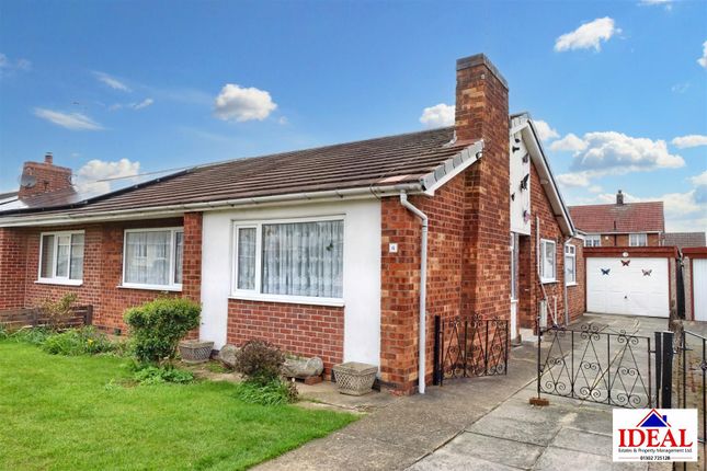 Thumbnail Semi-detached bungalow for sale in Kingsley Road, Adwick-Le-Street, Doncaster