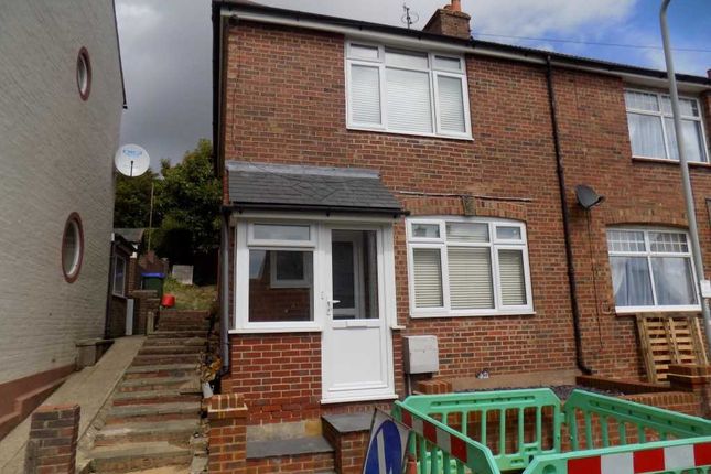 Thumbnail End terrace house to rent in Gibbon Road, Newhaven