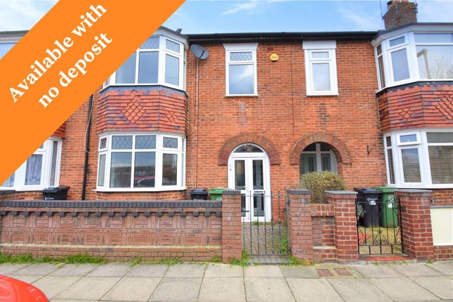 Thumbnail Terraced house to rent in Hewett Road, Portsmouth, Hampshire