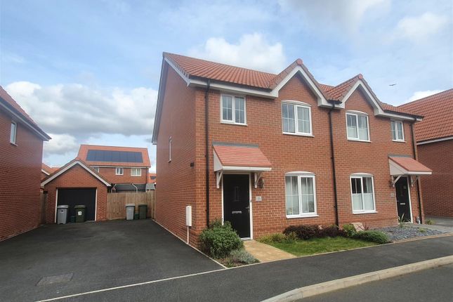 Semi-detached house for sale in Bailey Close, Norwich