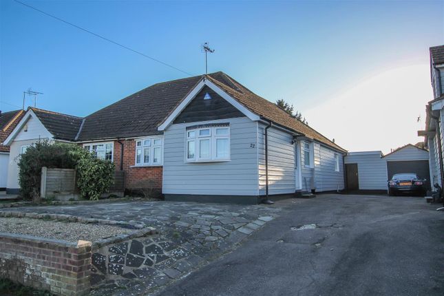 Thumbnail Semi-detached bungalow for sale in Church Road, Mountnessing, Brentwood