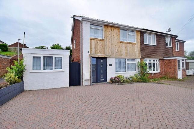 Thumbnail Semi-detached house for sale in Gibson Drive, Hillmorton, Rugby