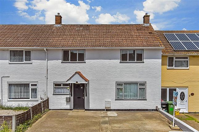Thumbnail End terrace house for sale in Theydon Crescent, Basildon, Essex
