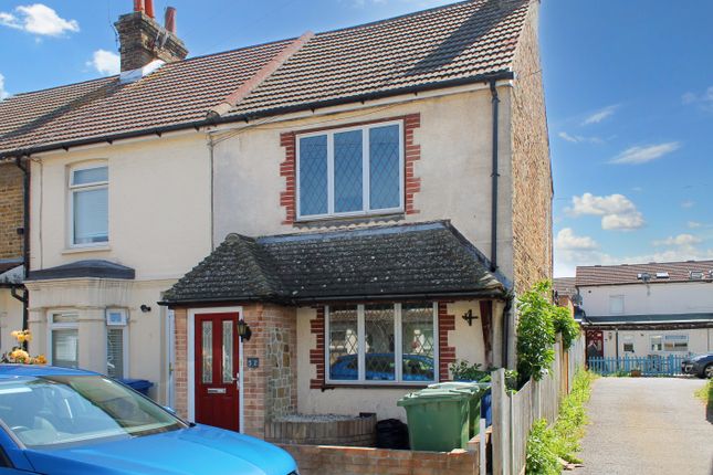 Thumbnail End terrace house for sale in Shakespeare Road, Sittingbourne