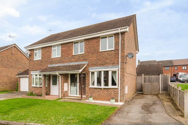 Thumbnail Semi-detached house for sale in Bede Drive, Charlton, Andover