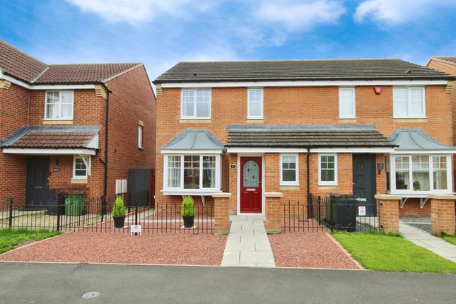 Thumbnail Semi-detached house for sale in Rothbury Drive, Ashington