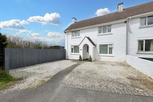 Thumbnail End terrace house for sale in North Close, Kilkhampton, Bude