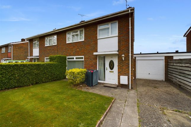 Semi-detached house for sale in Weald Drive, Crawley