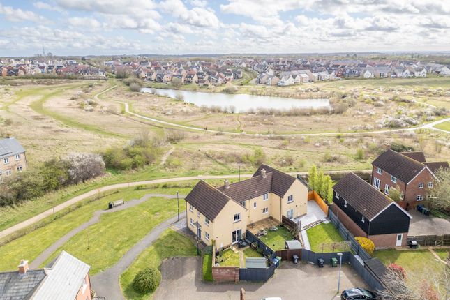 Thumbnail End terrace house for sale in Drove Gardens, Great Cambourne, Cambridge