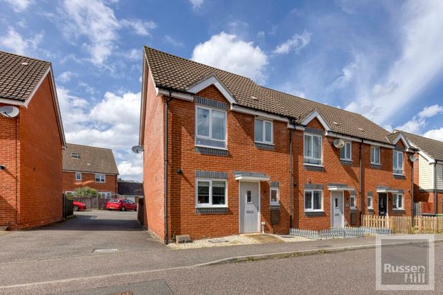 Semi-detached house for sale in Heron Road, Costessey, Norwich