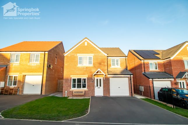 Thumbnail Detached house for sale in Manor Drive, Sacriston, Durham, Durham
