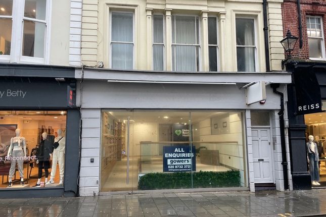 Retail premises to let in 66 East Street, Brighton, East Sussex