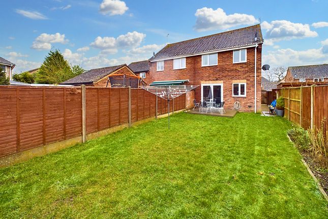 Semi-detached house for sale in Blackthorn Close, Thetford, Norfolk