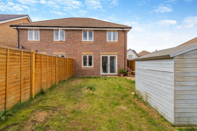 Semi-detached house for sale in St. Lawrence Crescent, Coxheath, Maidstone